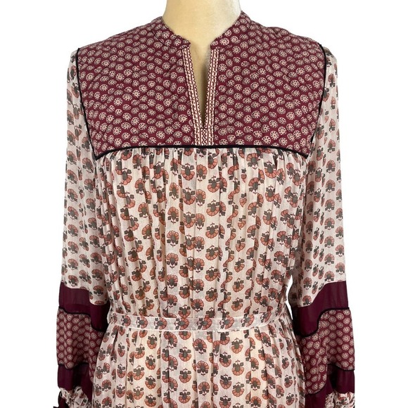 Scotch & Soda Boho Maxi Dress Small Cottagecore Prairie Vintage Inspired - Picture 8 of 16